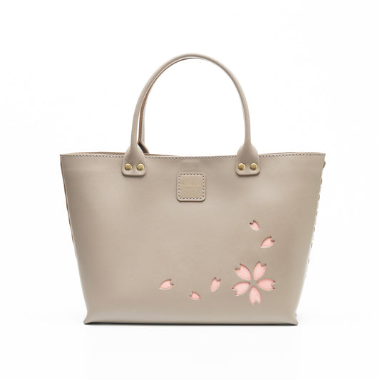 Kimono Sakura Mini Hand Bag Greige 03