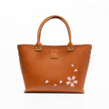 Kimono Sakura Mini Hand Bag Camel 04