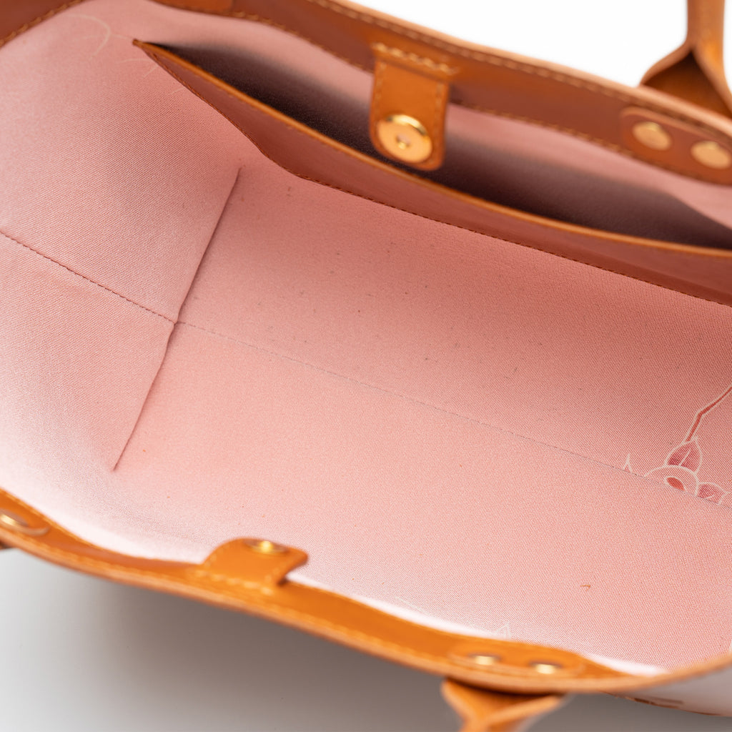 Kimono Sakura Mini Hand Bag Camel 04