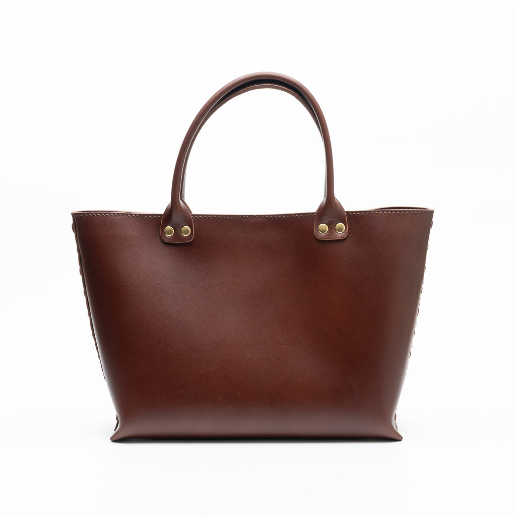 Kimono Sakura Mini Hand Bag Dark Brown 10