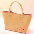 Kimono Sakura Hand Bag Beige