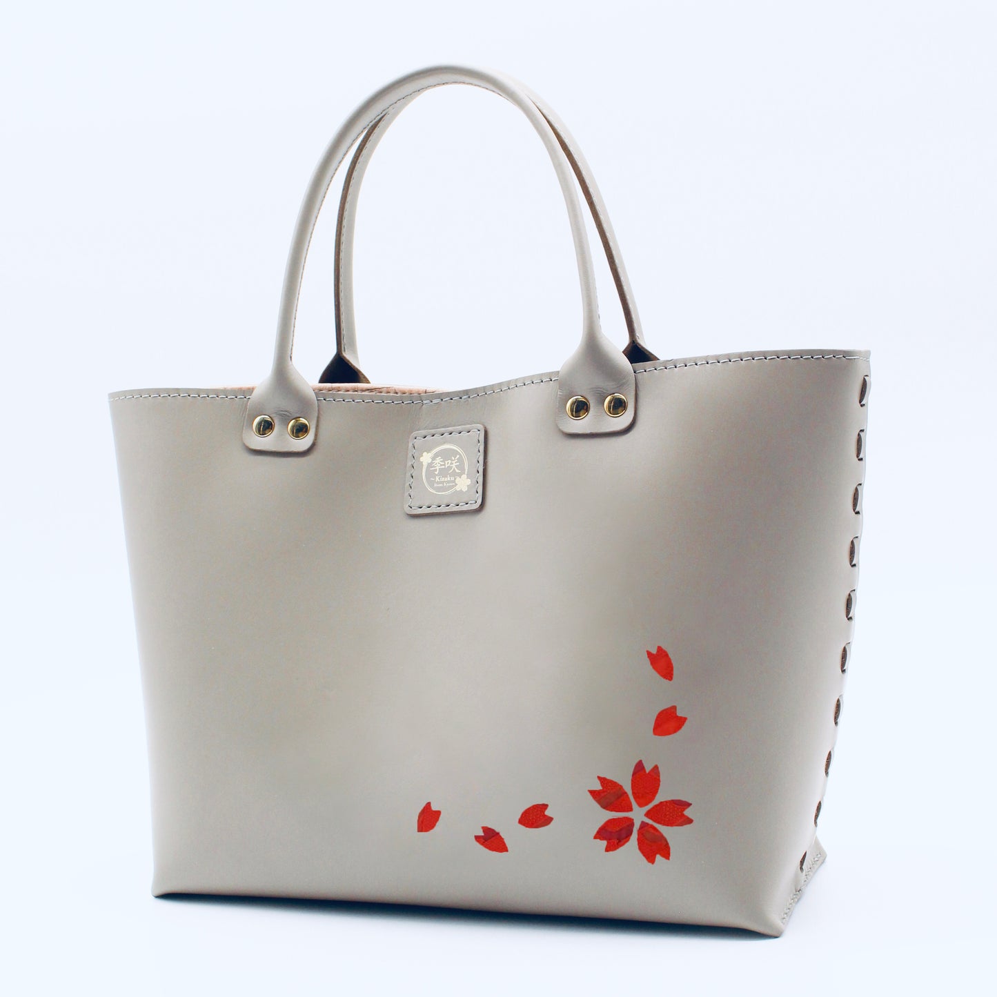 Borsa a Mano Kimono Sakura Grigio