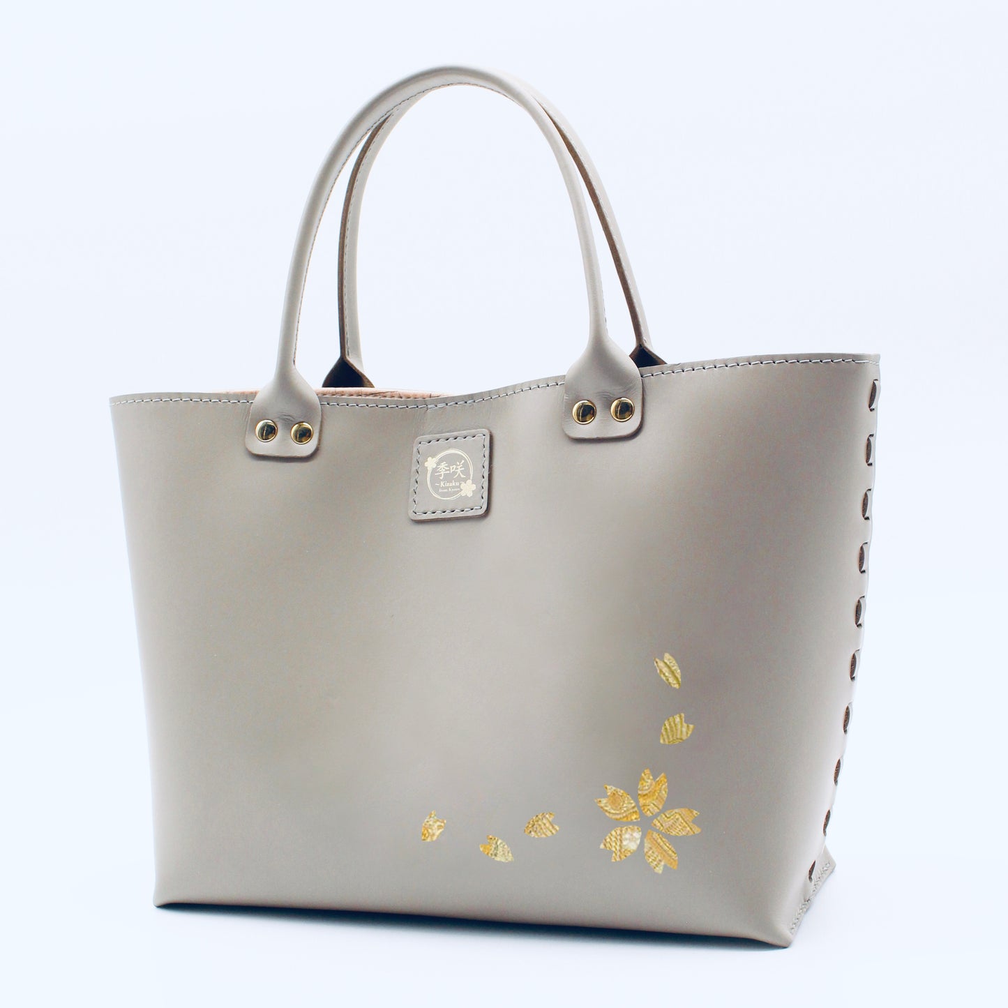 Kimono Sakura Hand Bag Gray