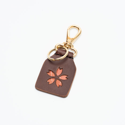 Kimono Sakura Key Holder Dark Brown 12