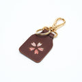 Kimono Sakura Keychain Dark Brown 15